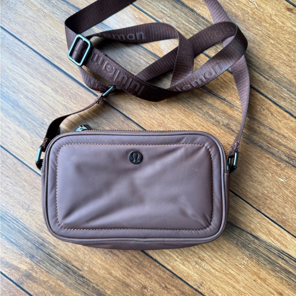 lululemon athletica Chocolate Brown Belt Bag